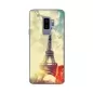 Samsung Galaxy S9 Plus silikonový obal s potiskem Eiffelova věž