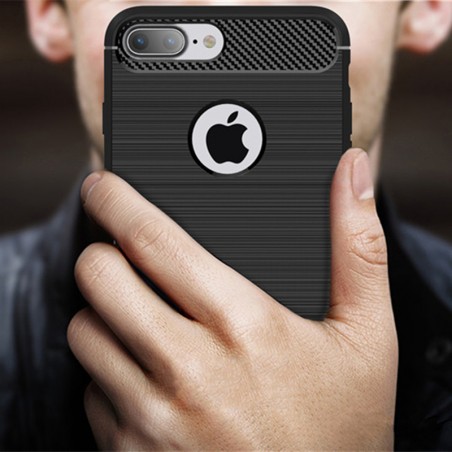 Kryt s motivem Carbon pro iPhone 7 Plus