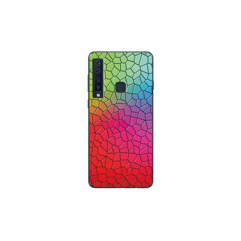 Samsung Galaxy A9 silikonový obal s potiskem Mozaika