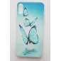 iPhone XS silikonový obal s potiskem Motýli