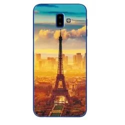 Samsung Galaxy J6+ silikonový obal s potiskem Paris