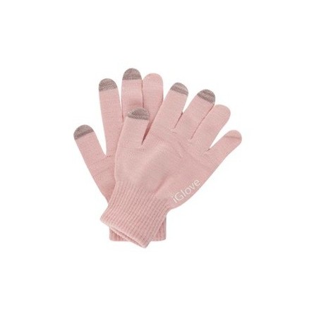 Dotykové rukavice iGlove-Růžová