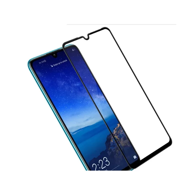 Tvrzené ochranné sklo na mobil Huawei P30 - černé