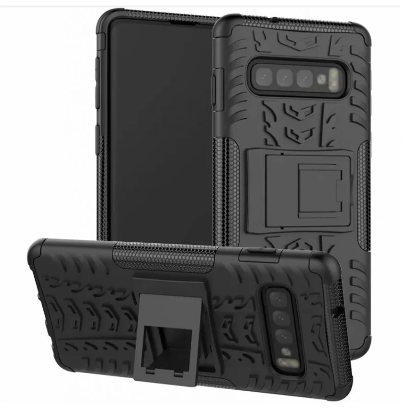 Samsung Galaxy S10 Plus odolný černý obal Armor case