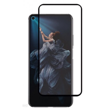 Tvrzené ochranné sklo na mobil Honor 20 - černé