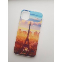 iPhone 11 silikonový obal s potiskem Paris