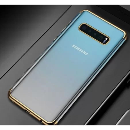 TPU obal na Samsung Galaxy S10 s barevným rámečkem