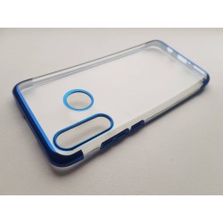 TPU obal na Huawei P Smart Z s barevným rámečkem - Modrá
