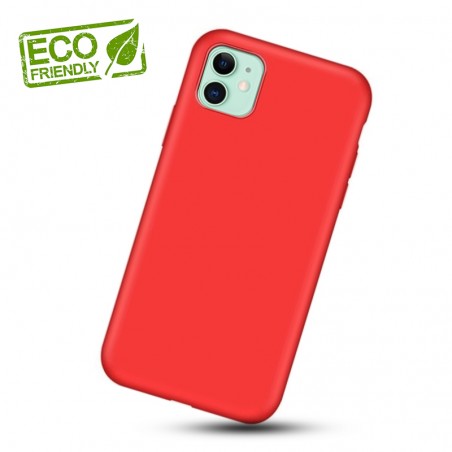 Liquid silikonový obal na iPhone 11 | Eco-Friendly-Červená