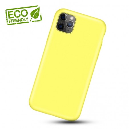 Liquid silikonový obal na iPhone 11 Pro Max | Eco-Friendly-Žlutá