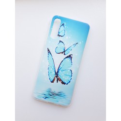 Silikonový obal s potiskem na Samsung Galaxy A30s - Motýli