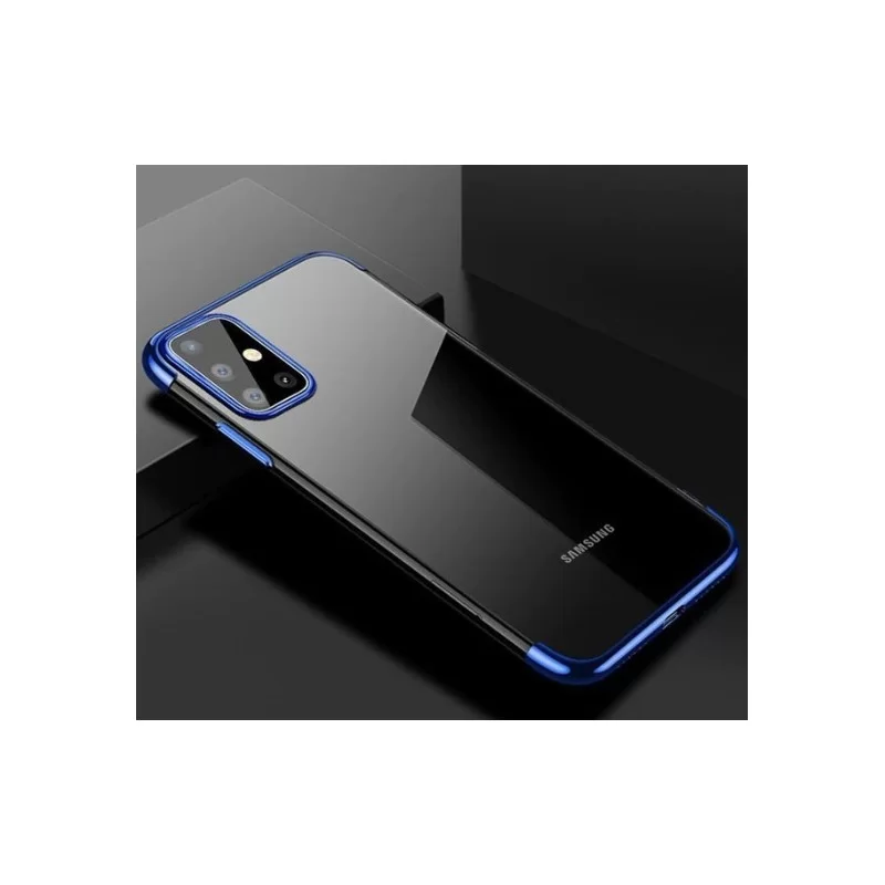 TPU obal na Samsung Galaxy M21 s barevným rámečkem