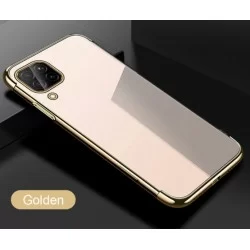 TPU obal na Huawei Y5p s barevným rámečkem-Zlatá