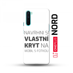 OnePlus Nord kryt s vlastní fotkou