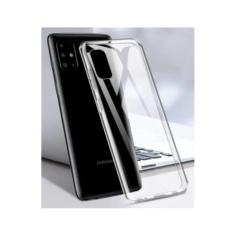 Obal na Samsung Galaxy M31s | Průhledný pružný obal
