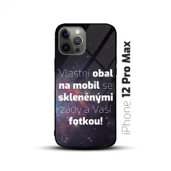 Obal s vlastní fotkou a skleněnými zády na mobil iPhone 12 Pro Max