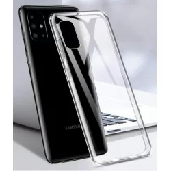 Obal na Samsung Galaxy M51 | Průhledný pružný obal