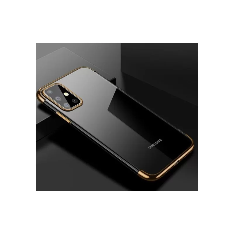 TPU obal na Samsung Galaxy M51 s barevným rámečkem