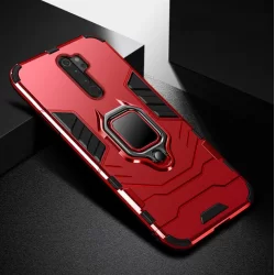 Odolný kryt na Xiaomi Redmi 9 | Panzer case-Červená