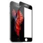 Tvrzené ochranné sklo s černým rámečkem na mobil iPhone SE 2020