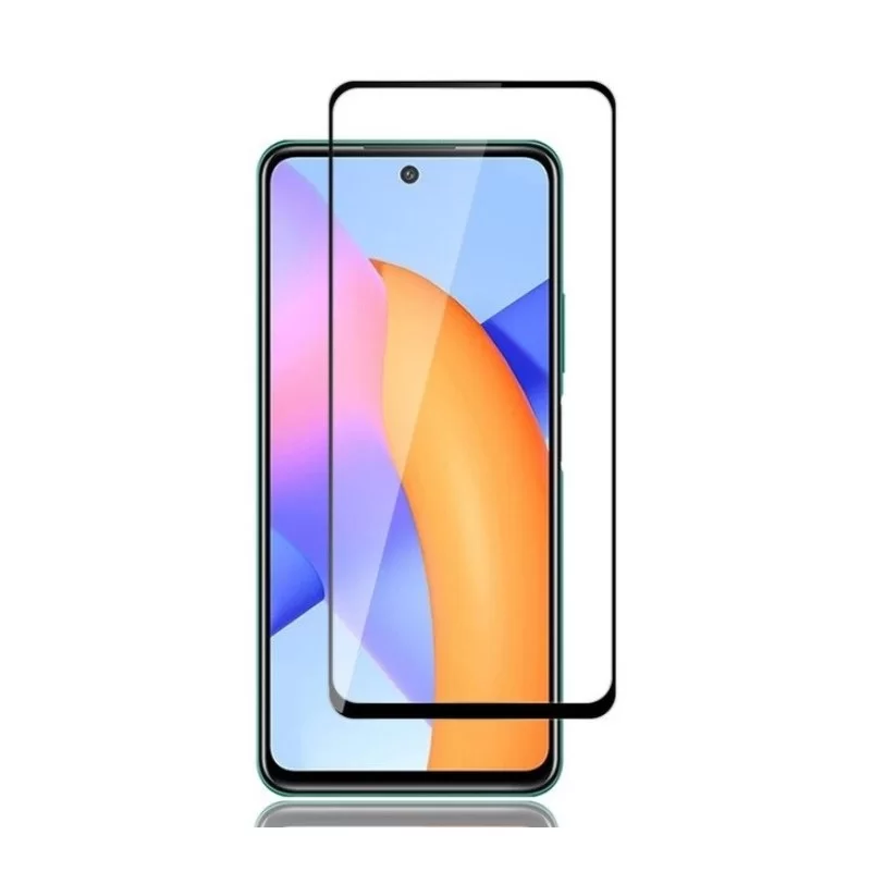 Tvrzené ochranné sklo s černými okraji na mobil Huawei P Smart 2021