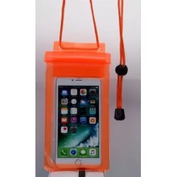 Vodotěsný obal na mobil a doklady-Oranžová