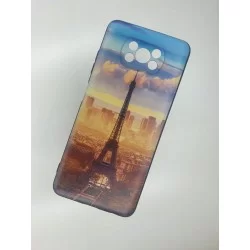 Silikonový obal na Xiaomi POCO X3 Pro s potiskem-Paříž