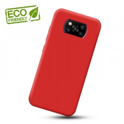 Liquid silikonový obal na Xiaomi POCO X3 | Eco-Friendly - Červená