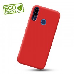 Liquid silikonový obal na Samsung Galaxy A20s | Eco-Friendly - Červená