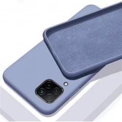 Liquid silikonový obal na Samsung Galaxy A12 | Eco-Friendly-Modrá