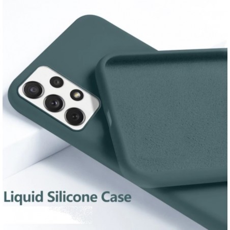 Liquid silikonový obal na Samsung Galaxy A72 | Eco-Friendly-Zelená