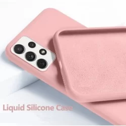 Liquid silikonový obal na Samsung Galaxy A72 | Eco-Friendly-Růžová