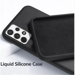 Liquid silikonový obal na Samsung Galaxy A52 | Eco-Friendly-Černá