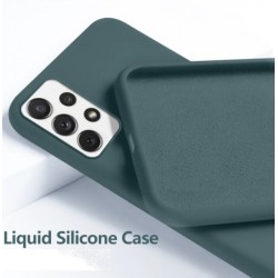 Liquid silikonový obal na Samsung Galaxy A52 | Eco-Friendly - Zelená