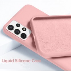 Liquid silikonový obal na Samsung Galaxy A52 | Eco-Friendly - Růžová