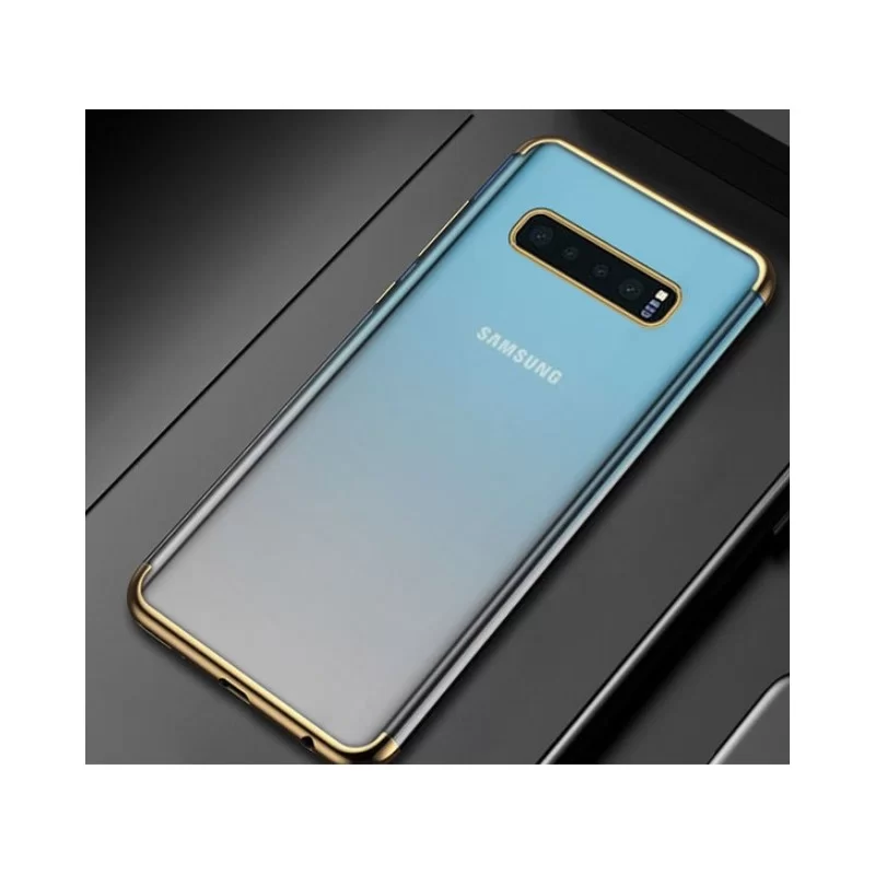 TPU obal na Samsung Galaxy S10 5G s barevným rámečkem