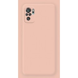 Liquid silikonový obal na Xiaomi Redmi Note 10 | Eco-Friendly - Růžová