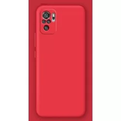 Liquid silikonový obal na Xiaomi Redmi Note 10 | Eco-Friendly-Červená