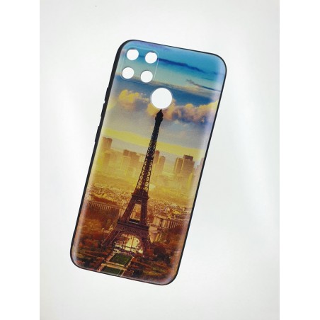 Silikonový obal na Realme 7i s potiskem-Paříž
