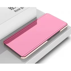 Zrcadlové pouzdro na Xiaomi POCO F3-Růžový lesk