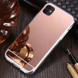 Zrcadlový TPU obal na Samsung Galaxy A22 5G-Růžová