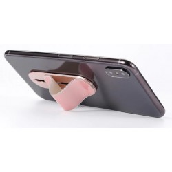 Výsuvný mini držák telefonu na prsty - Růžová