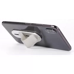 Výsuvný mini držák telefonu na prsty-Stříbrná