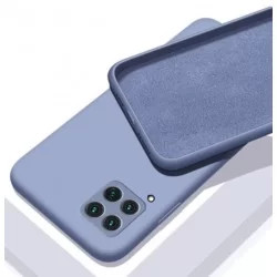 Liquid silikonový obal na Samsung Galaxy A22 (4G) | Eco-Friendly-Modrá