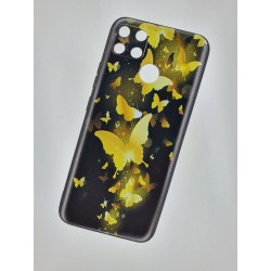 Silikonový obal na Realme Narzo 30A s potiskem - Zlatí motýli