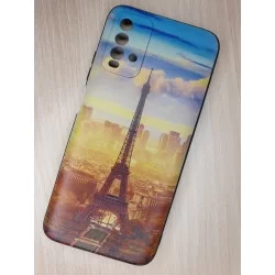 Silikonový obal na Xiaomi Redmi 9T s potiskem-Paříž