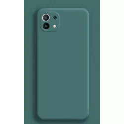 Liquid silikonový obal na Xiaomi 11 Lite | Eco-Friendly-Zelená