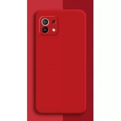 Liquid silikonový obal na Xiaomi 11 Lite | Eco-Friendly-Červená