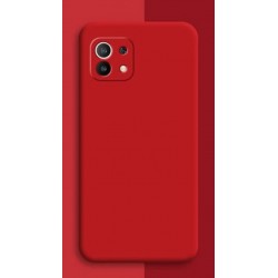 Liquid silikonový obal na Xiaomi Mi 11 Lite | Eco-Friendly - Červená