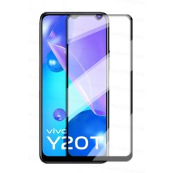 Tvrzené ochranné sklo s černými okraji na mobil Vivo Y20s